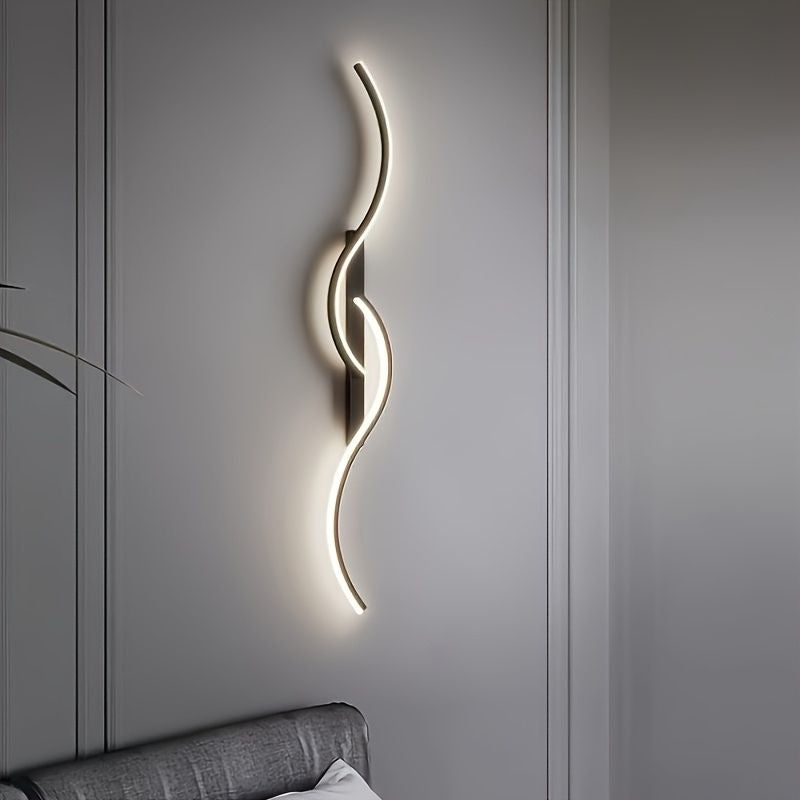 Elegante Geometrische LED Wandlamp met Verstelbare Kleuren
