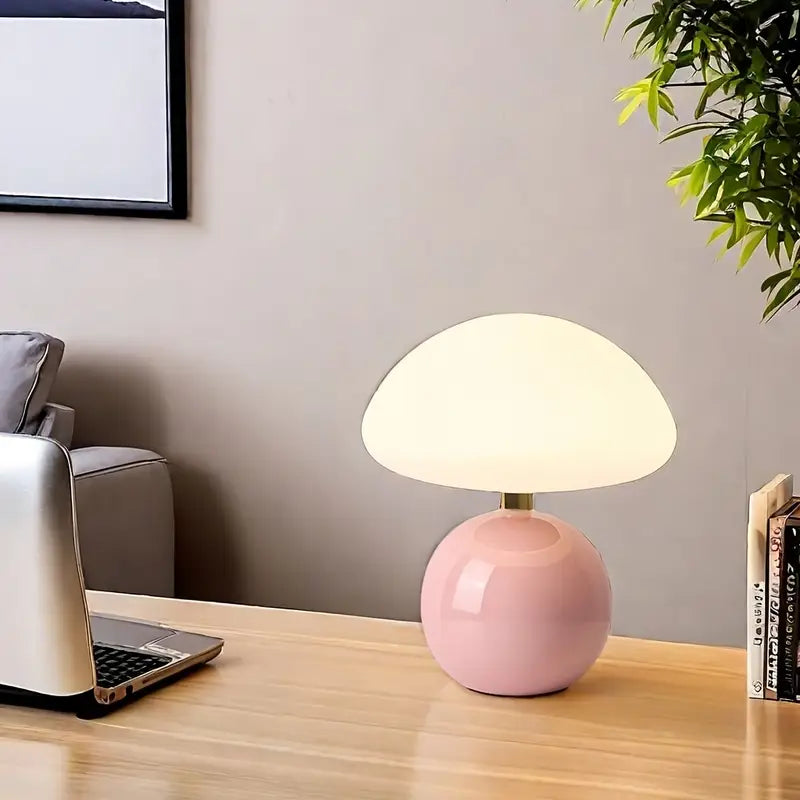 Paddenstoel LED Tafellamp – Moderne Sfeerverlichting met USB-aansluiting