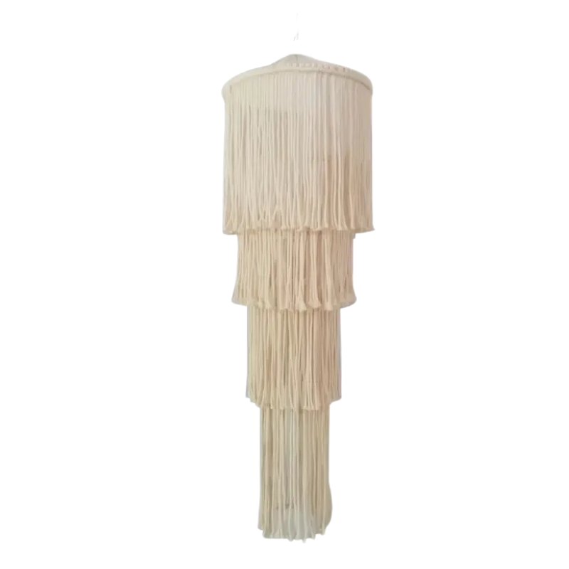 BoheemseHandgeweven Wandtapijt Lampenkap - Scandinavische stijl Hanglamp