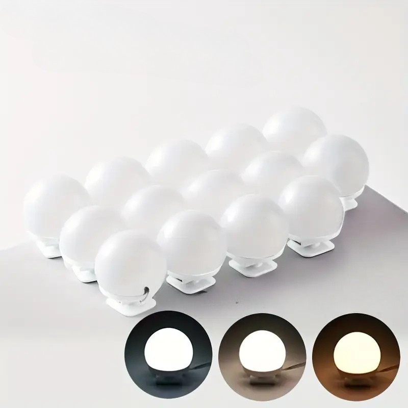 LED Spiegel Makeup Licht Bollen met Instelbare Helderheid