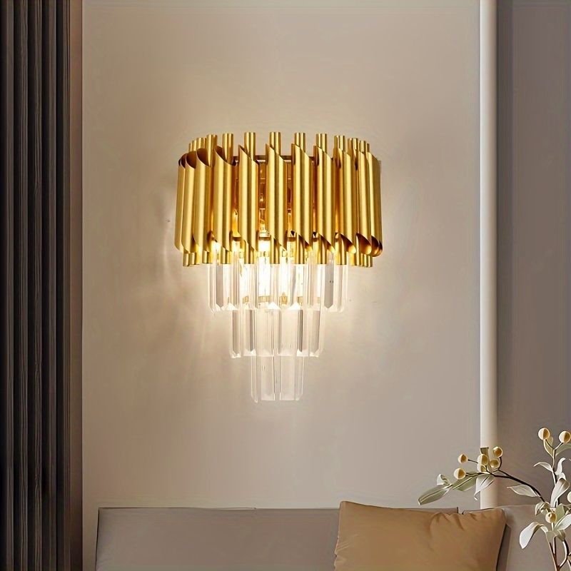 Luxe Kristallen Wandlamp