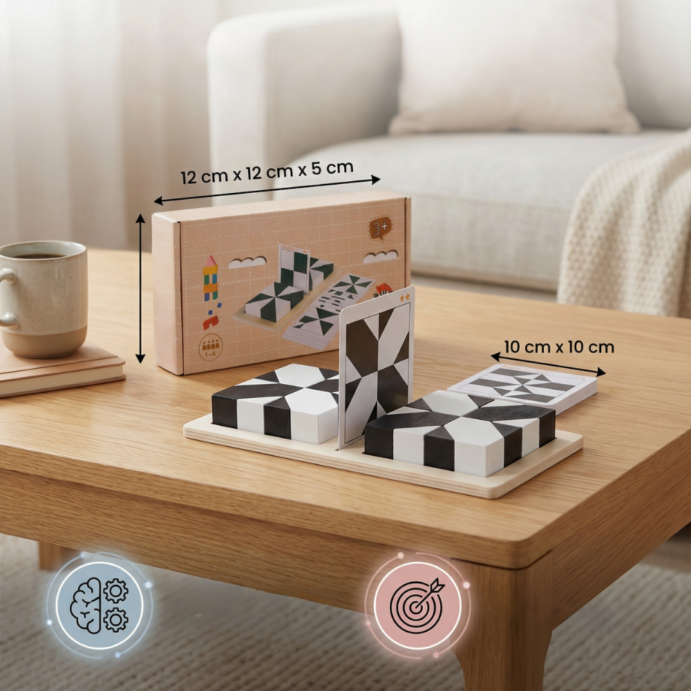 Educatief Speelgoed Logisch Puzzelspel Compact Reisspel Kinderen