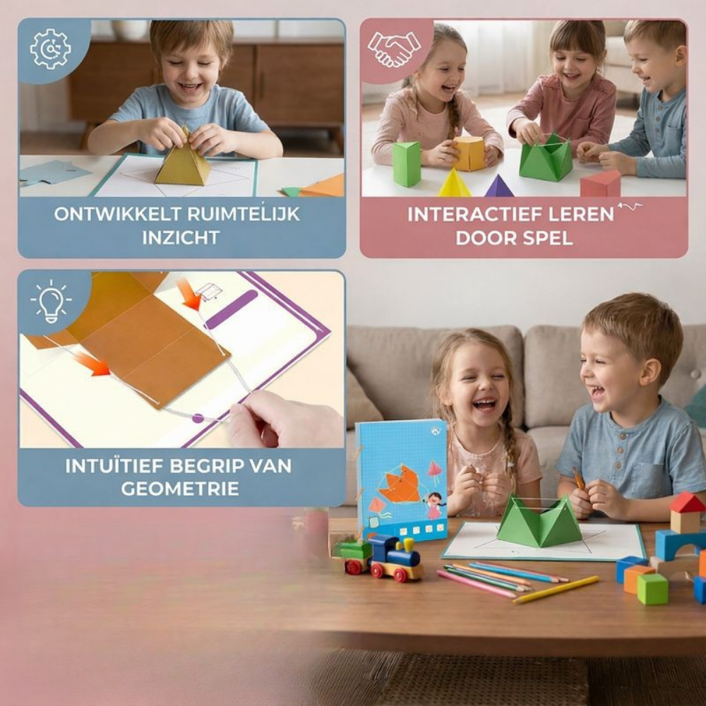 Educatief Speelgoed Geometrie Leerboek Creatief Wiskunde Leren