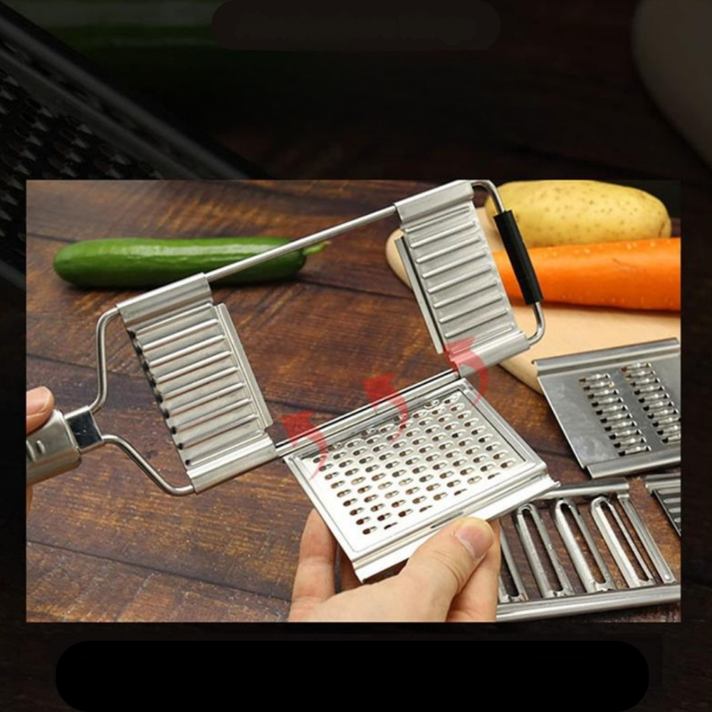 Groentesnijder RVS Multifunctioneel Julienne Mandoline