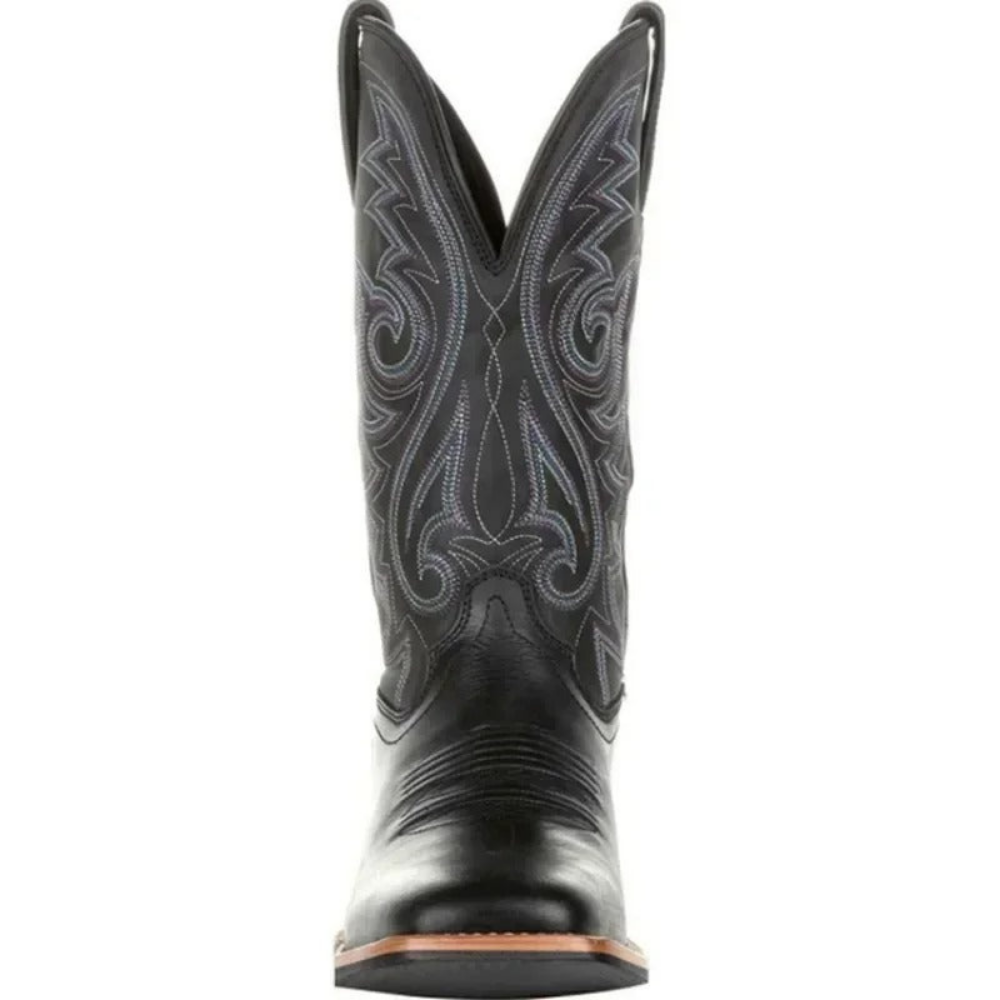 Heren Cowboylaarzen PU Leer Western Mid Calf Instap