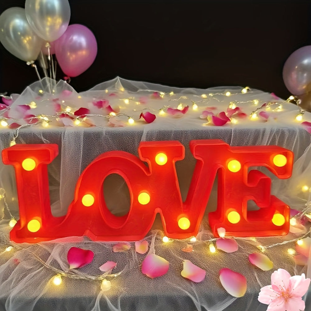 LED Tafellamp Decoratief Lichtbord Kunststof Binnengebruik