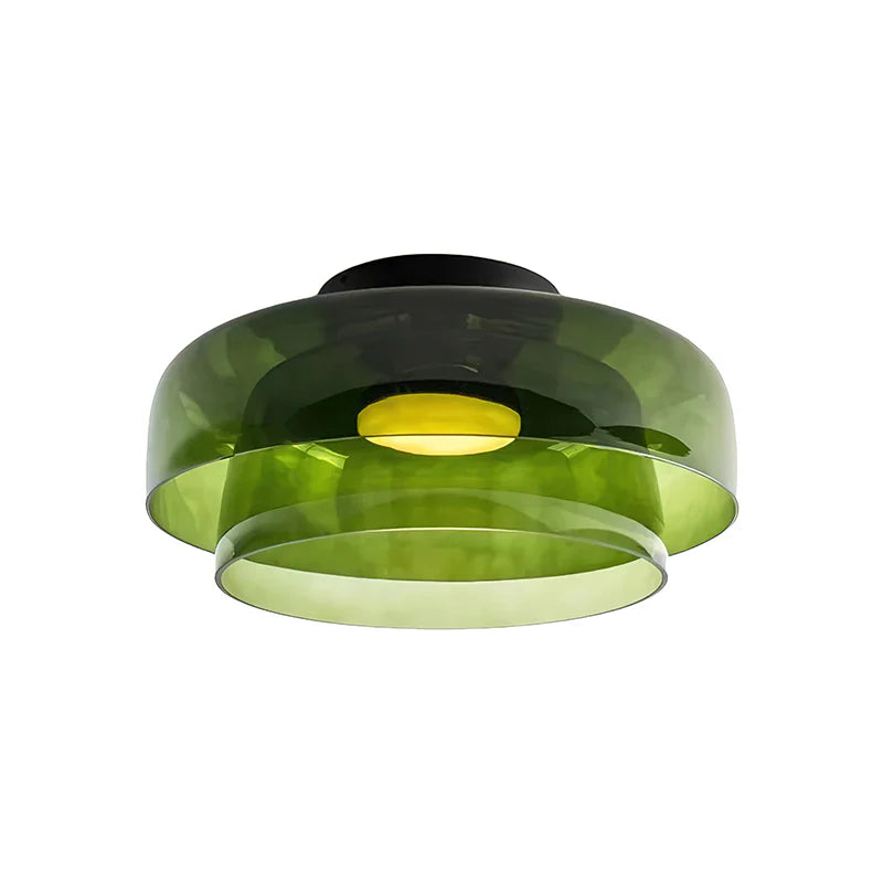 Aura Levels-Gelaagde Glazen Plafondlamp