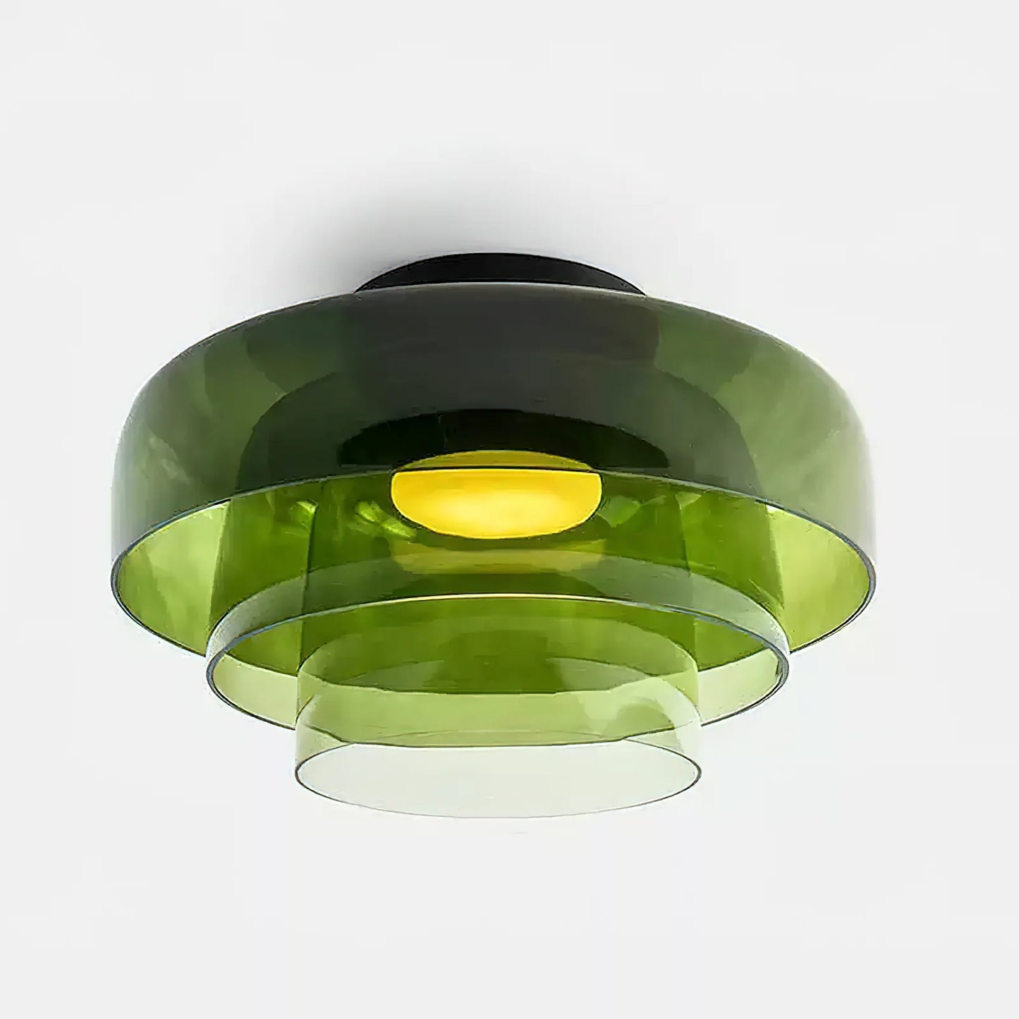 Aura Levels-Gelaagde Glazen Plafondlamp