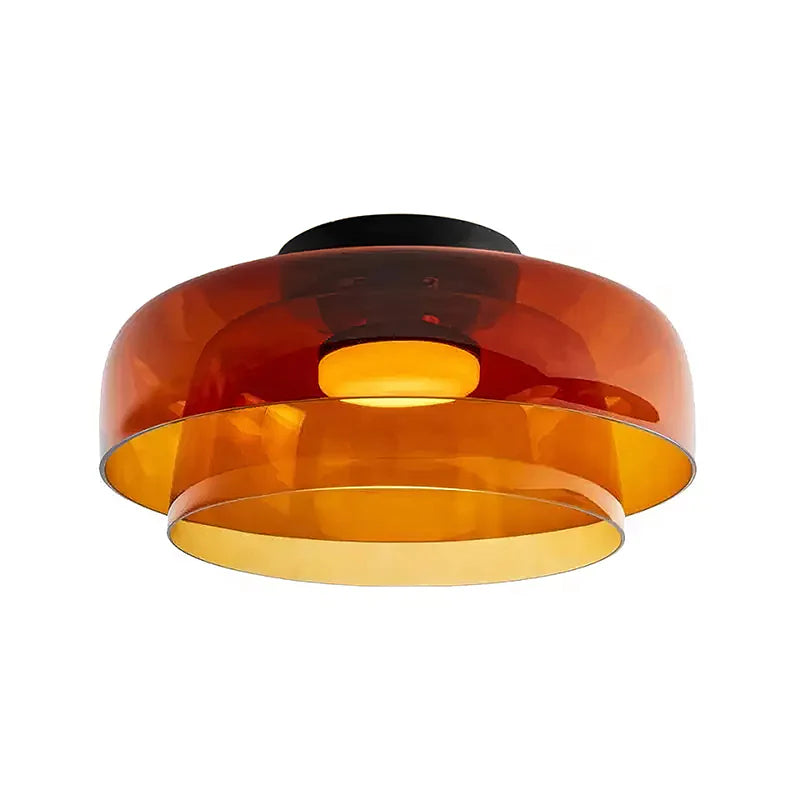 Aura Levels-Gelaagde Glazen Plafondlamp