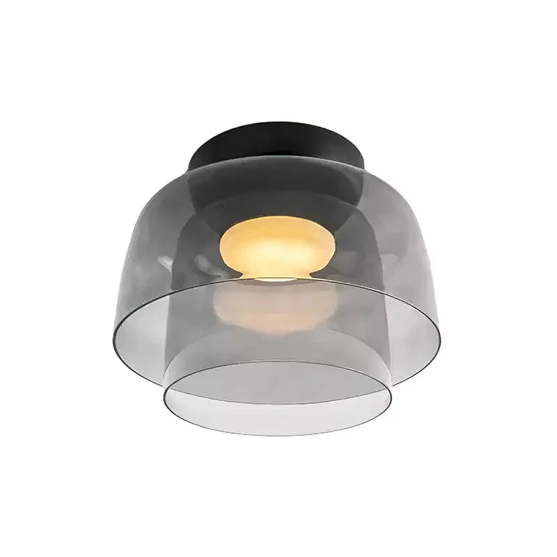 Aura Levels-Gelaagde Glazen Plafondlamp