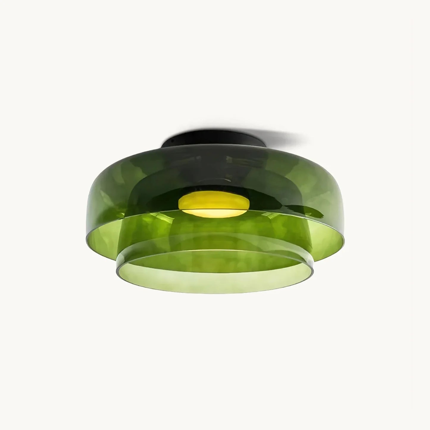 Aura Levels-Gelaagde Glazen Plafondlamp