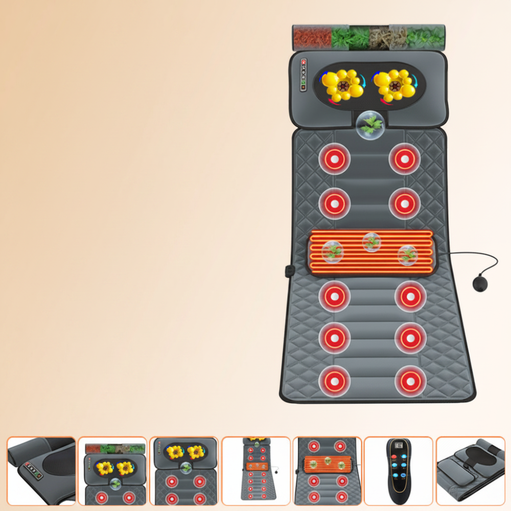Massage Mat Verwarmd Volledig Lichaam Vibratie Therapie