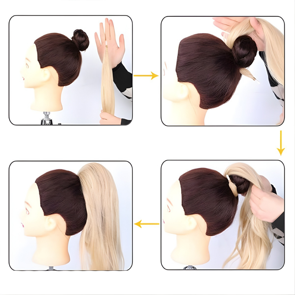 Paardenstaart Extension Clip In Haarstuk Lange Ponytail
