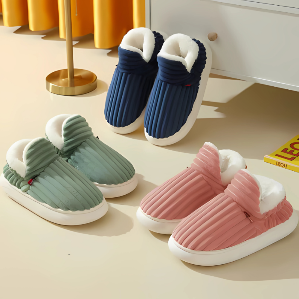 Pantoffels Pluche Winter Antislip Traagschuim Binnencomfort