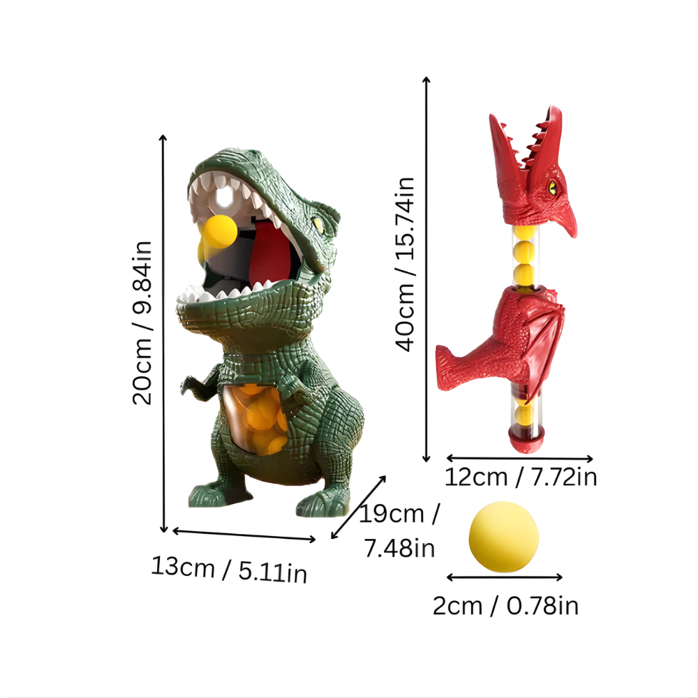 Speelgoed Dinosaurus Werpspel Schuimballen Actief Kinderspel