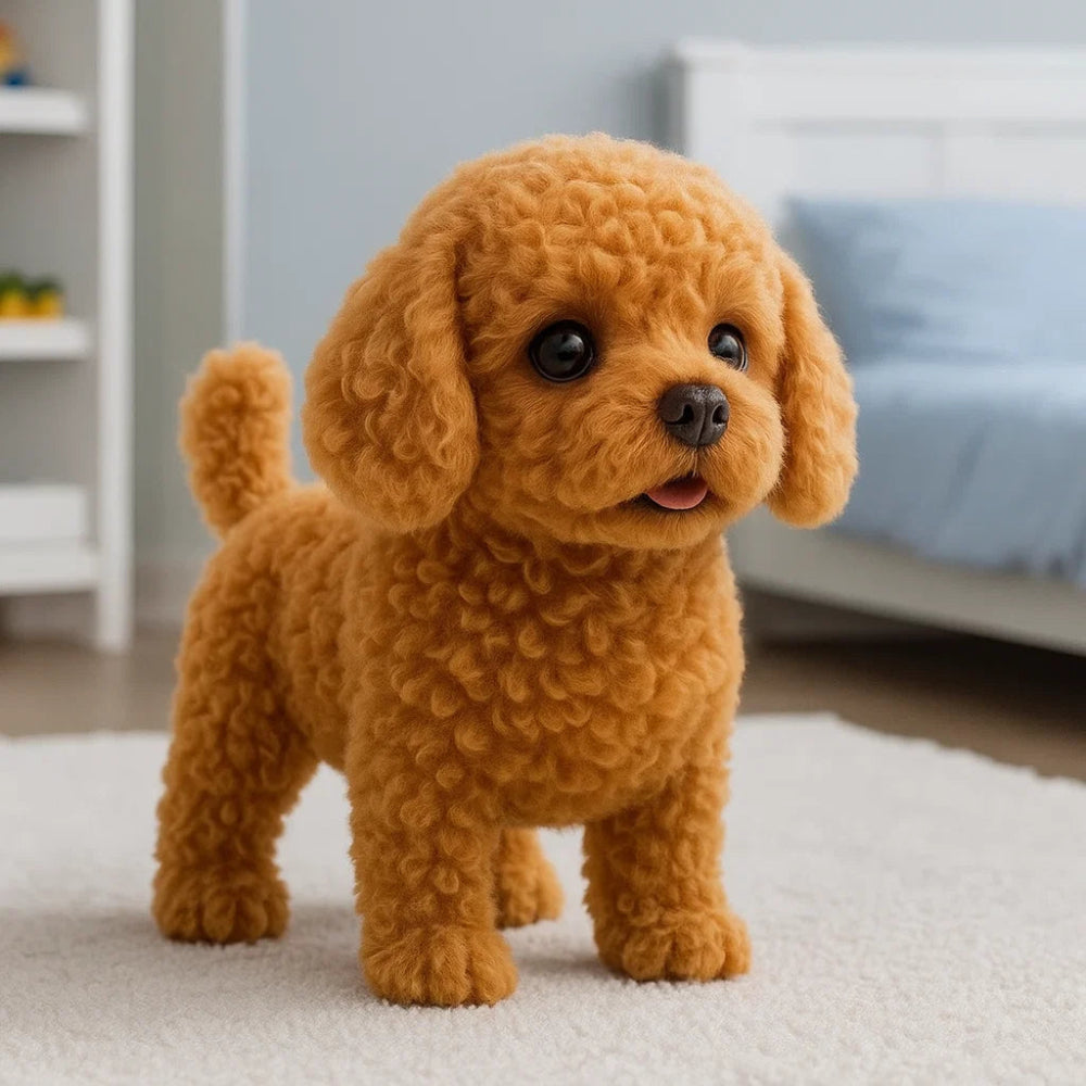 Speelgoed Hond Interactief Pluche Robot Met Realistische Beweging