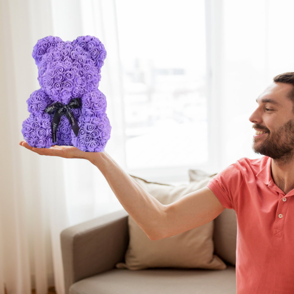 Teddybeer Rozen Decoratief Cadeau Foam Speciale Momenten