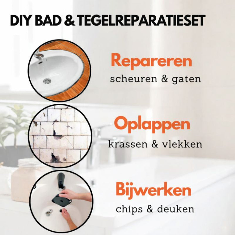 Tegel Reparatiepasta Keramiek Transparant Herstelmiddel