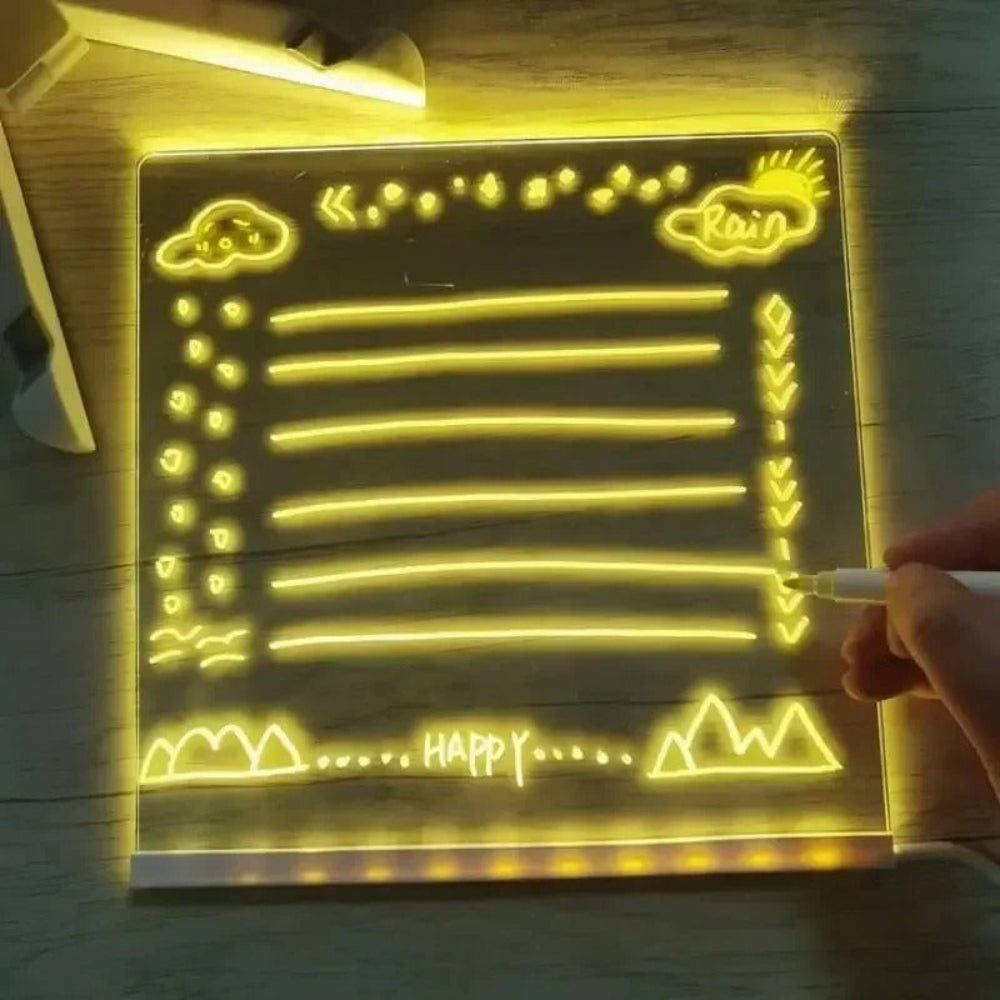 Tekenbord LED Educatief Lichtgevend Creatief Speelbord
