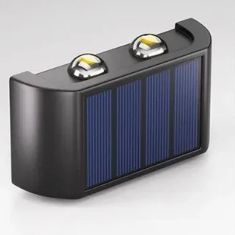 4 LED Solar Buitenverlichting Wandlamp