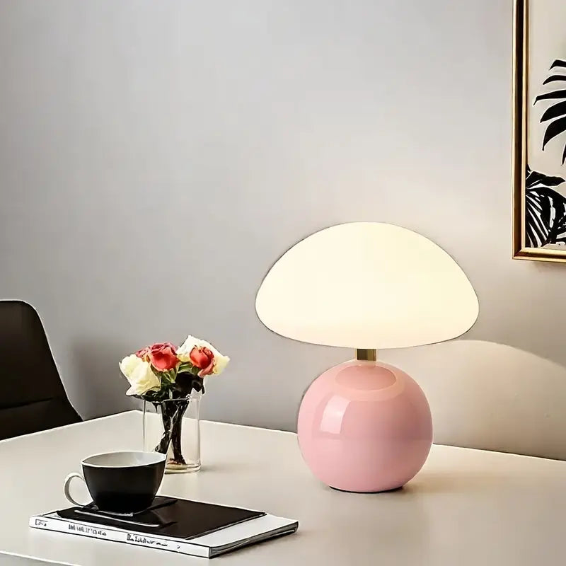 Paddenstoel LED Tafellamp – Moderne Sfeerverlichting met USB-aansluiting