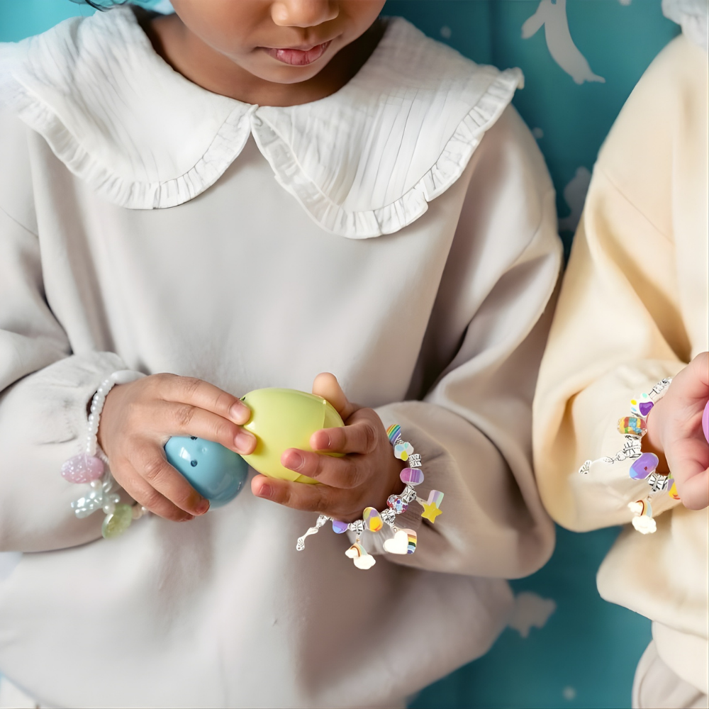 Knutselset Armbandjes Kinderen Creatieve Kralen Bedels