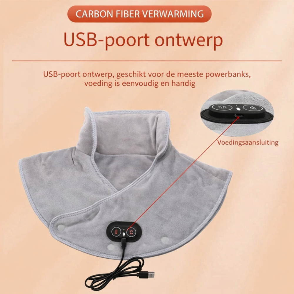 Nekmassage Apparaat Warmte Schouder Massage
