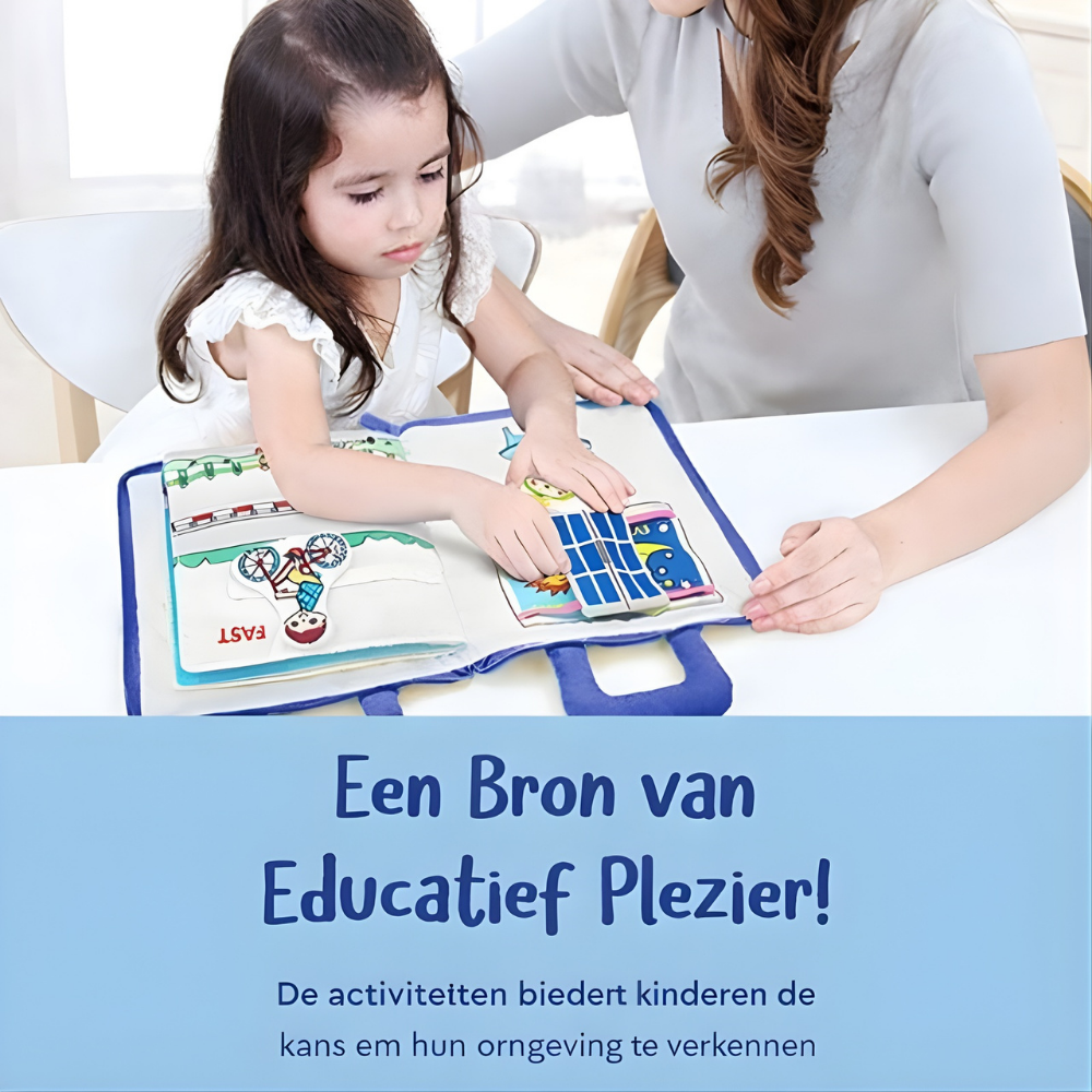 Montessori Activiteitenboek Stoffen Leerboek Peuters Vaardigheden