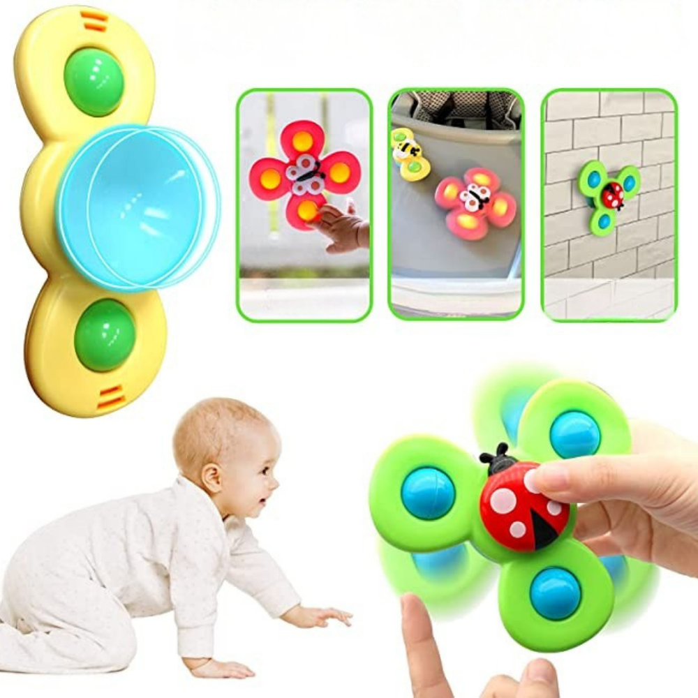 Speelgoed Zuignap Spinner Sensorisch Bad Speelgoed Baby