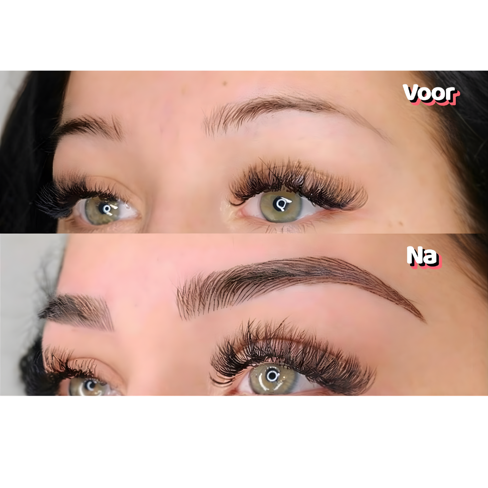 Wenkbrauwgel Wenkbrauwstempel 4D Haar Effect Waterproof