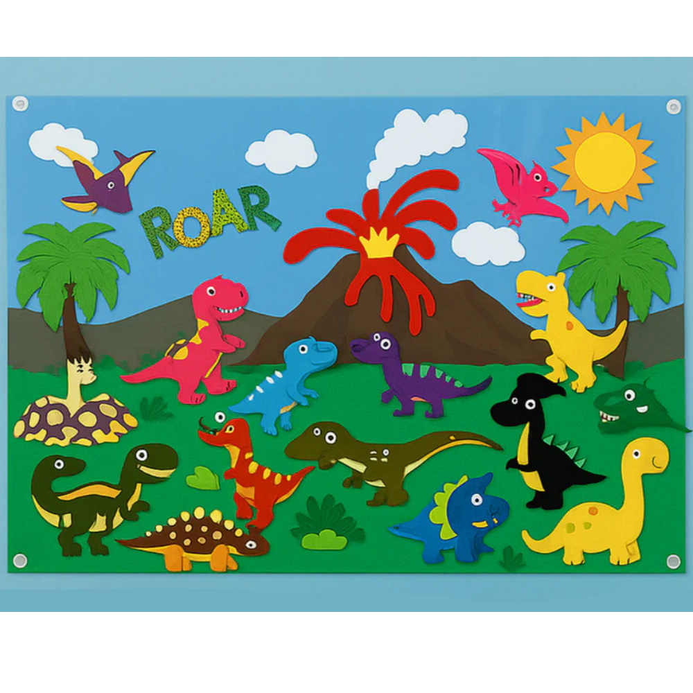 Speelgoed Viltbord Dieren Educatief Interactief Speelbord Kinderen