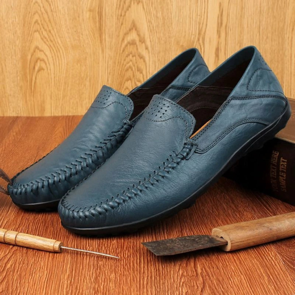Men's Dress Italian Loafers | Slip-On - Image 2