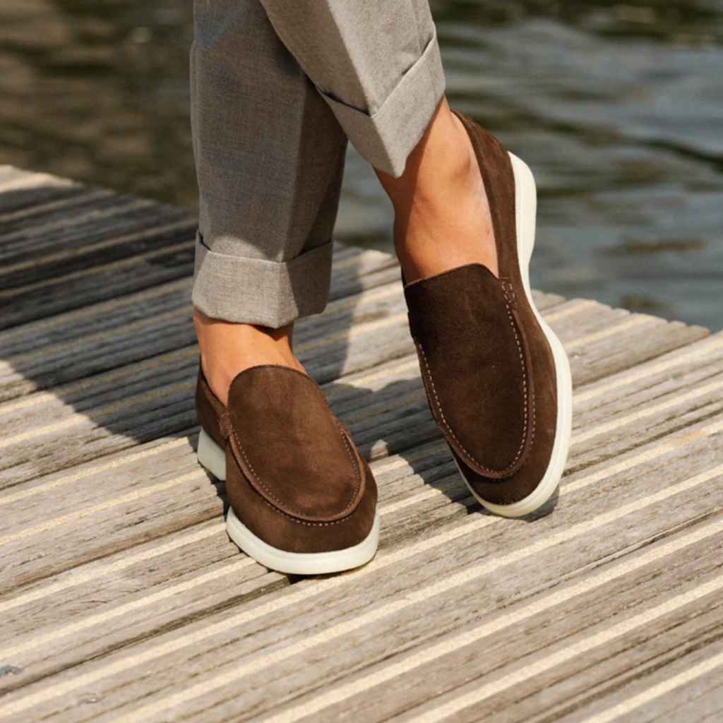 Men's Loafers Suede | Slip-On Shoes - Image 6