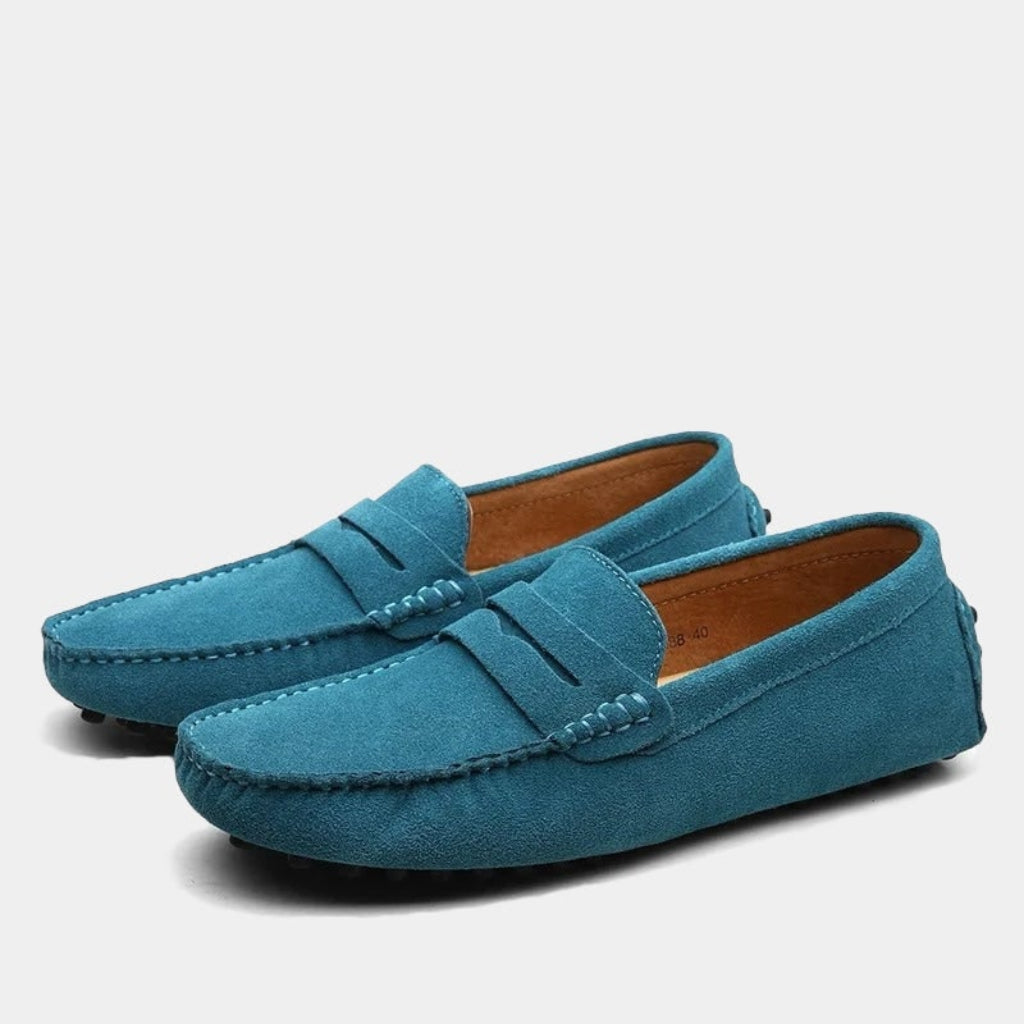 Men's Sailing Suede Loafers | Slip-On Loafers - Image 4