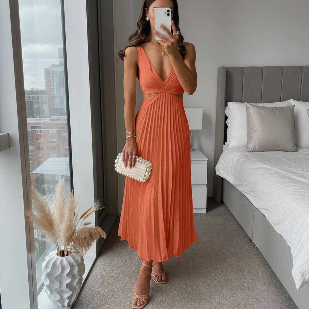 Women's Dreamy Maxi Wedding Guest Dress | Formal Maxi Dress - Image 7