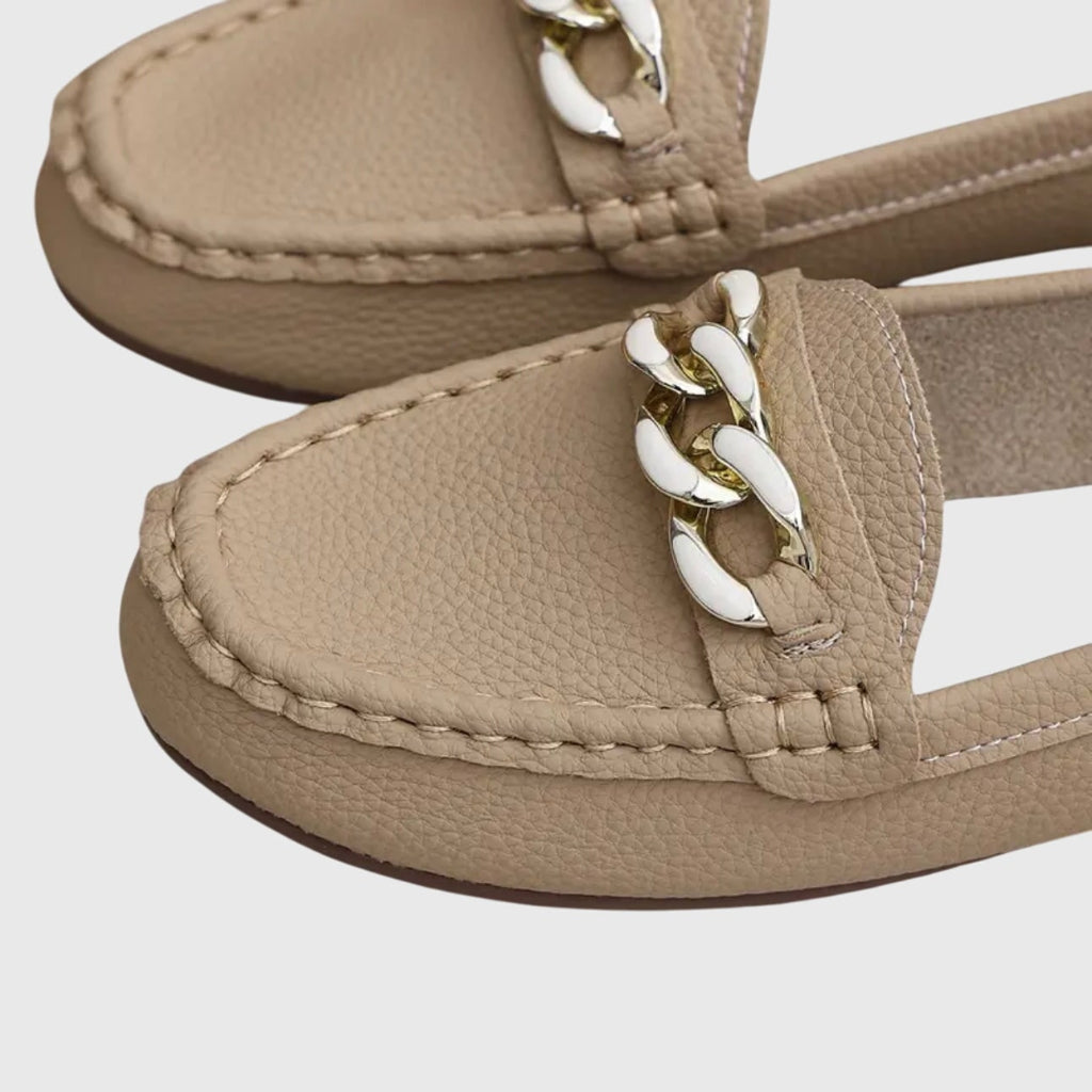 Women's Loafers Cushioned Insole Chain | Orthopedic - Image 4