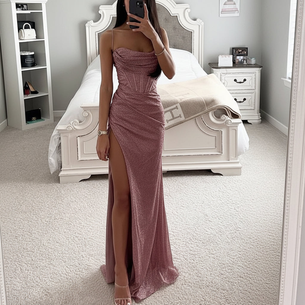 Women's Sleeveless Guest Wedding Dress | Formal - Image 5