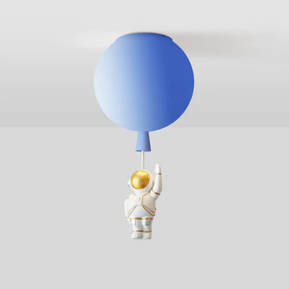 Speelse Maan en Astronaut Ontwerp LED Plafondlicht