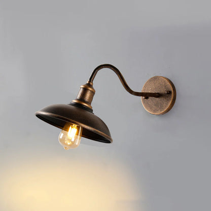 Komvormige IJzeren IP65 Waterdichte Buiten Wandlamp