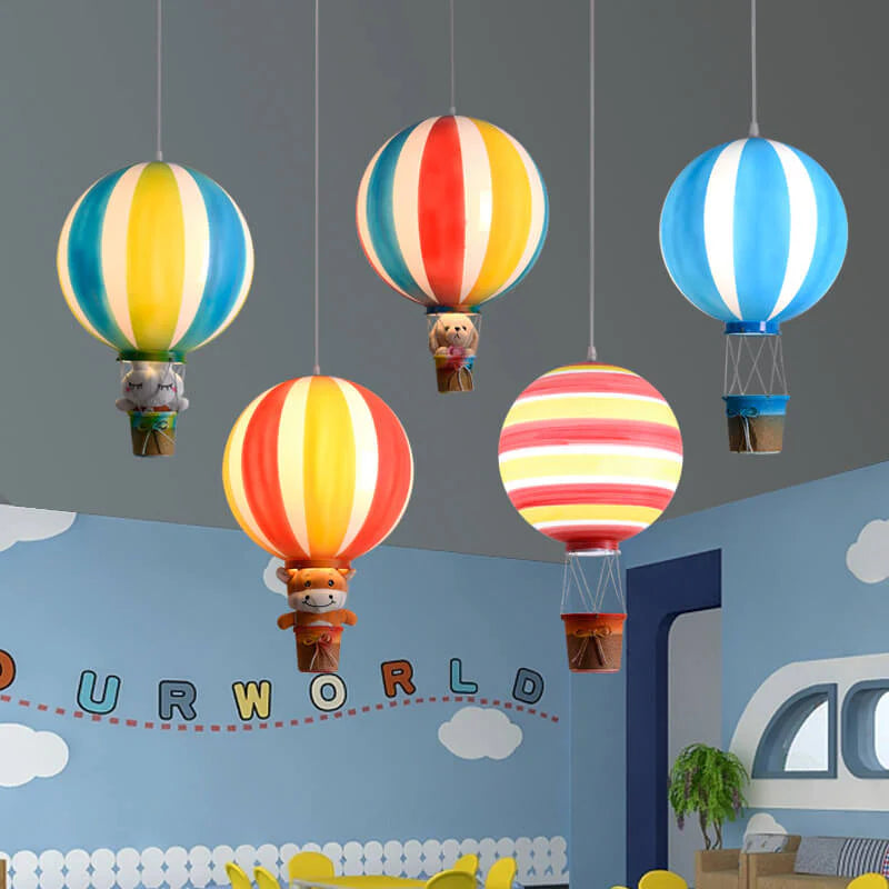 Scandinavische Kleurrijk Luchtballon Hanglamp