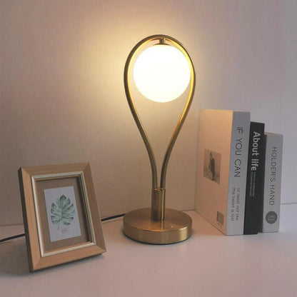 Moderne LED Glazen Bol Tafellamp