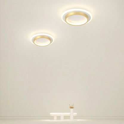 Flush Mount Metaal Acryl Ronde LED Plafondlamp
