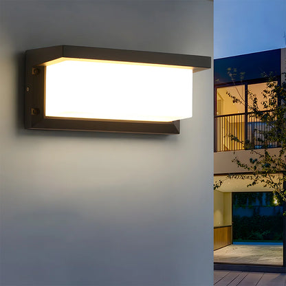 Eenvoudige Waterdichte Sensor LED Buiten Wandlamp