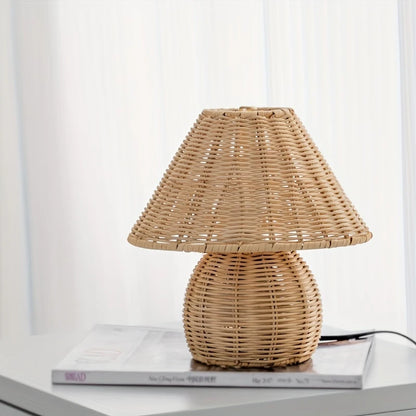 USB Fantasy-Bureaulamp-op Pagode Geïnspireerde, Handgeweven Elegantie