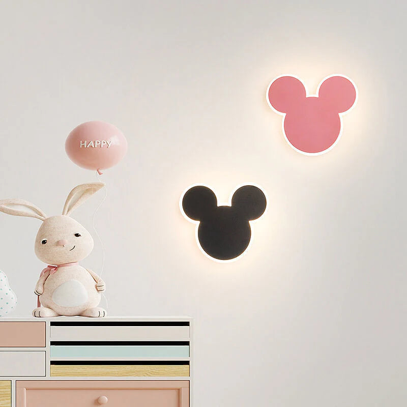 Creatieve Konijn & Muis Design LED Wandlamp