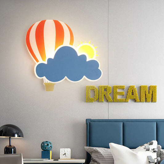 Moderne Creatieve Kroon Dieren LED Wandlamp