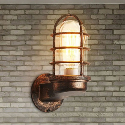Industriële Waterdichte Aluminium Ronde Kooi Wandlamp