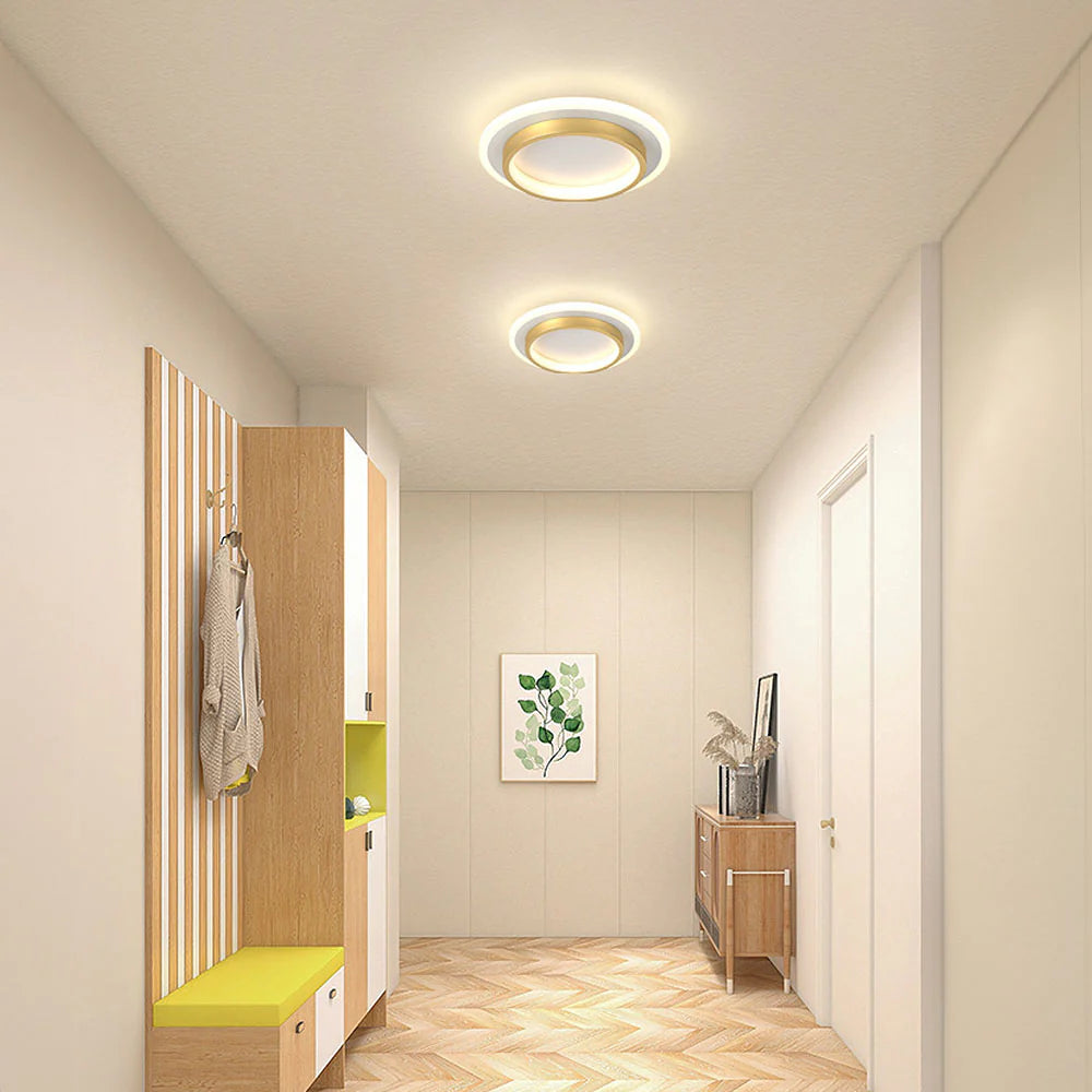 Flush Mount Metaal Acryl Ronde LED Plafondlamp