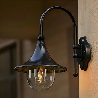 IP54 Vintage Zwarte Wandlamp Buiten