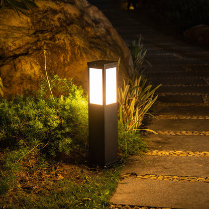 IP65 Vierkant Buitenlamp met Warm LED Licht